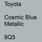 Preview: Toyota, Cosmic Blue Metallic, 8Q5.